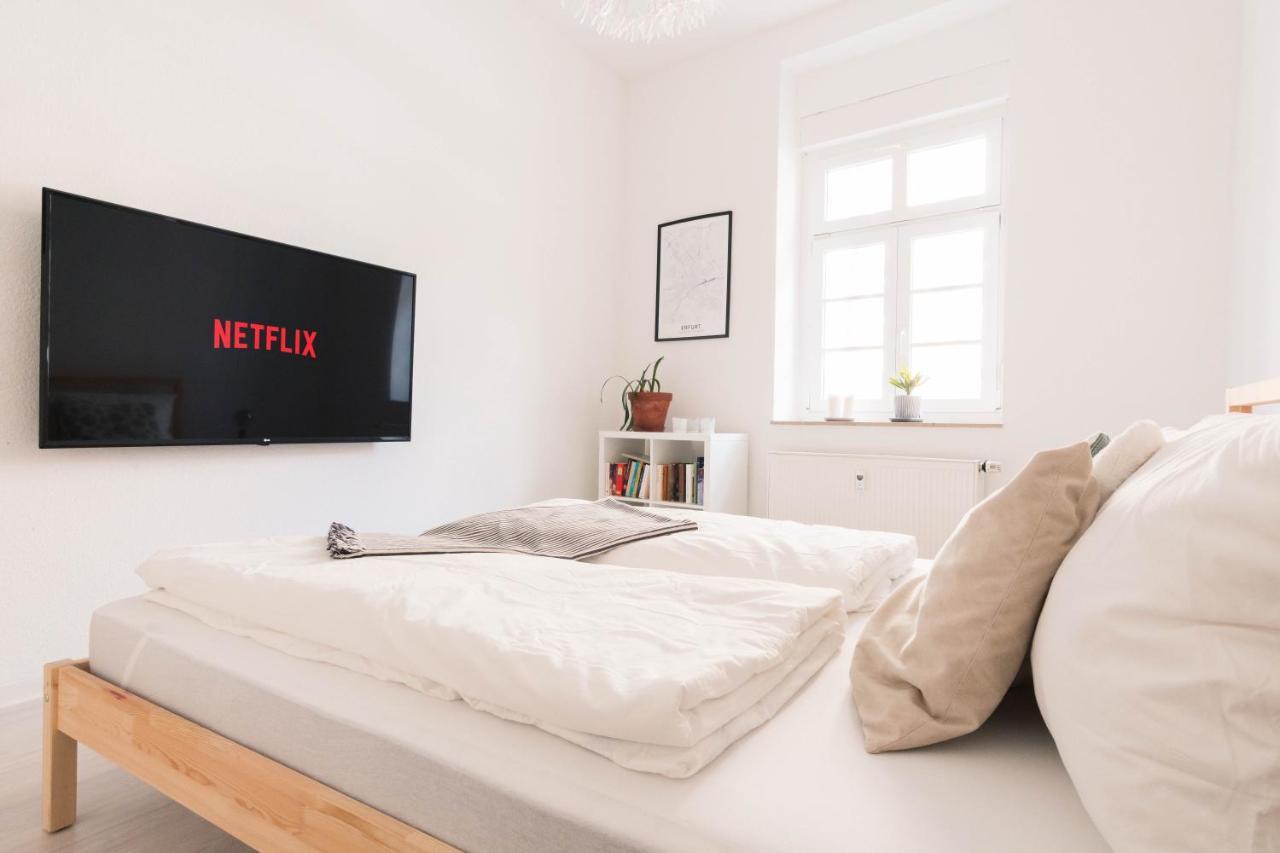 Gemutliche 45M² Wohnung Mit Netflix & Disney+ Erfurt Exterior photo